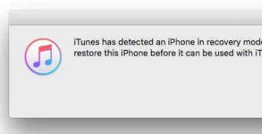 Исправляем проблему «iPhone отключен, подключитесь к iTunes